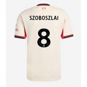 Fotbalové Dres Liverpool Dominik Szoboszlai #8 Venkovní Oblečení 2025-26 Krátký Rukáv